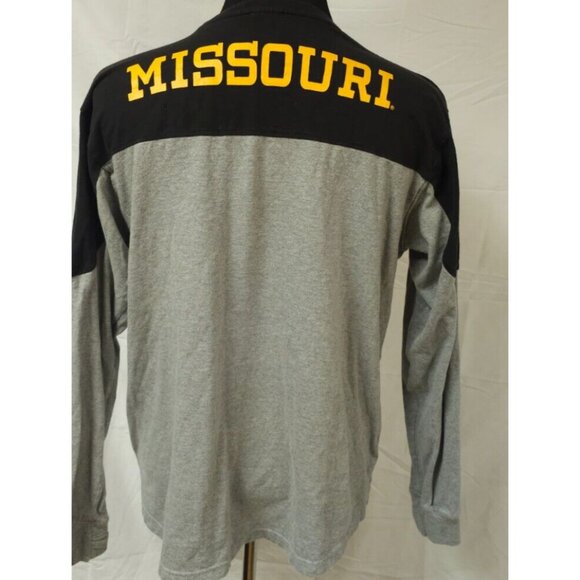 Pressbox Mens NCAA Missouri Mizzou Tigers Football Medium Long Sleeve T-Shirt - Picture 5 of 11